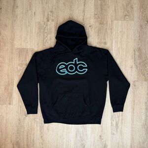 Insomniac EDC 2017 Hoodie XXL Black Neon Graphic Rave Sweatshirt